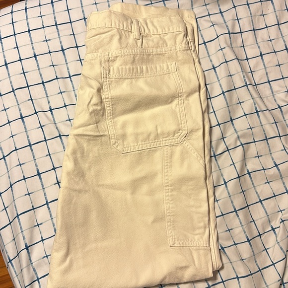 NWT Uniqlo Off White Utility Work Pants - Picture 4 of 4